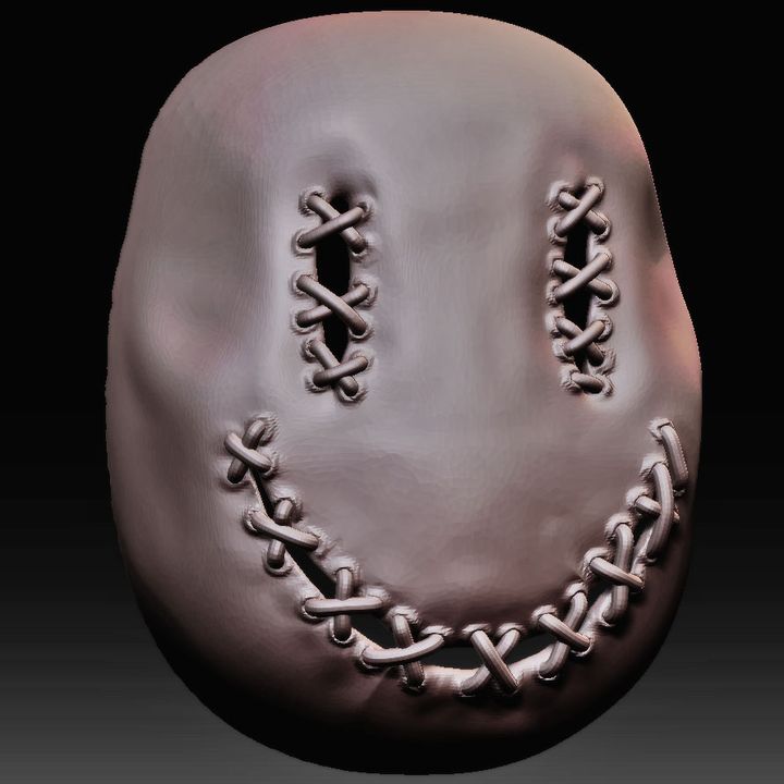Smiley Mask- Horror Mask image
