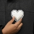 Pixel Heart Pendant print image