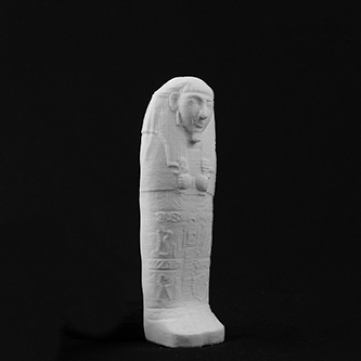 Sarcophagus lid of Setau at The British Museum, London image