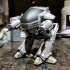 ED209 from Robocop print image