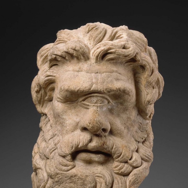 Head of Polyphemos at The Museum of Fine Arts, Boston image
