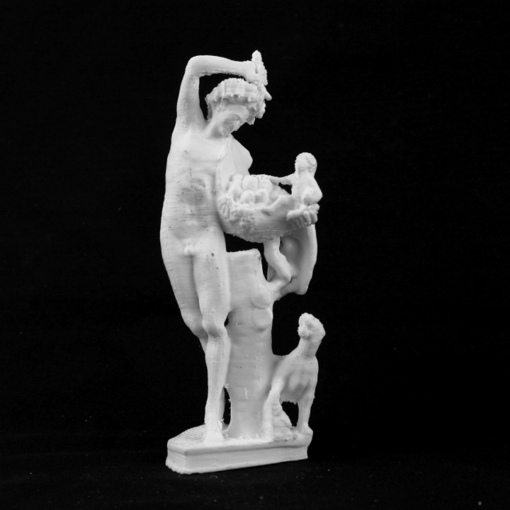 Faun With Infact Bacchus at The British Museum, London image