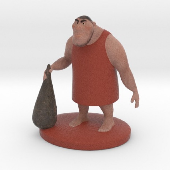 The Caveman Cartoon Character image
