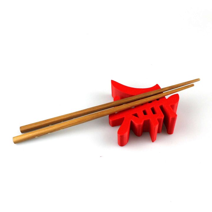 Chinese New Year - Chopstick Rest - Health image