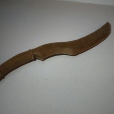 Picture of print of elfic's dagger