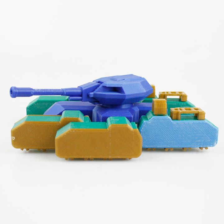 Halo Rhino Tank - Fully Articulated Model Kit image