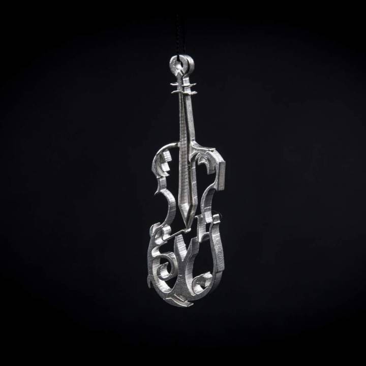 Violin Earring image