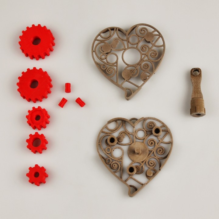 Hearts 様　取り置き A dagger to the heart by 3dMissPrints MakerWorld: Download Free 3D