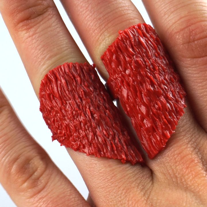 Heart duo ring image