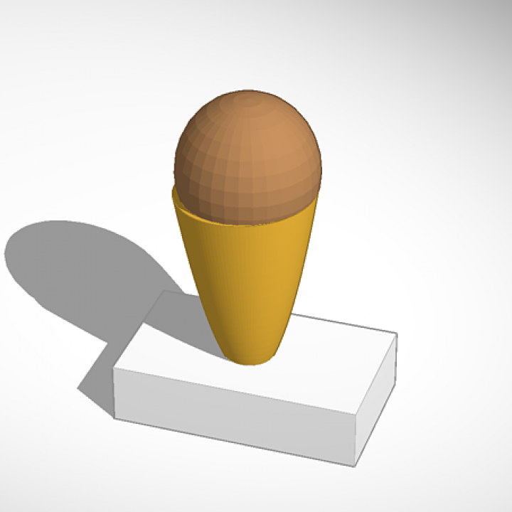ice cream on stand image