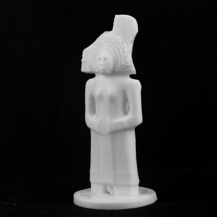 Huaxtec female Deity at The British Museum, London image