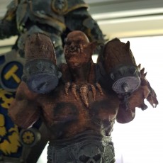 Picture of print of Garrosh Hellscream Bust (World of Warcraft)