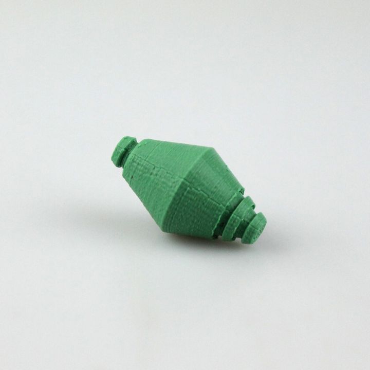 3D Printable Two sided dice by Freddy Billowes