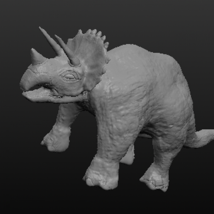 Triceratops head image