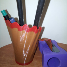 Picture of print of Pencil Sharpener Desk Tidy