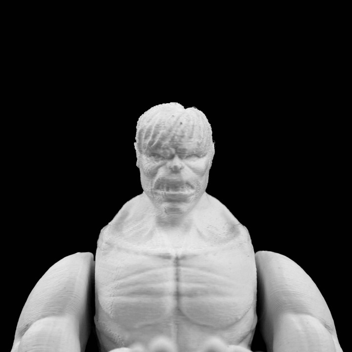Hulk print-in-place image