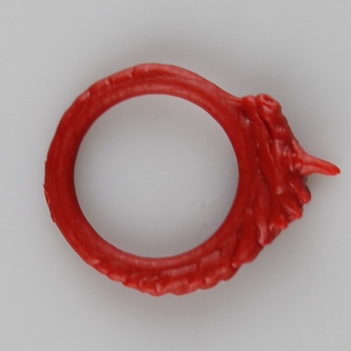 Photo of Dragon ring (male version) 3D Model