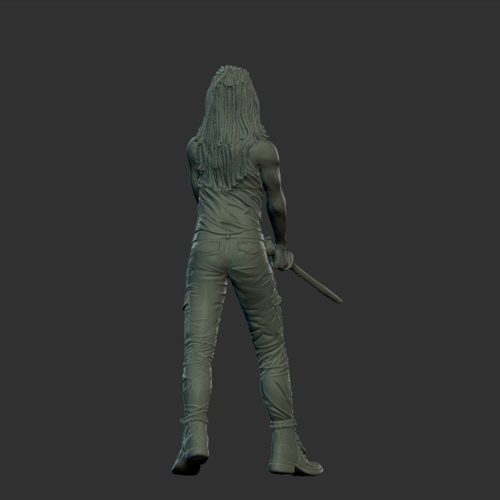 Michonne from The Walking Dead image