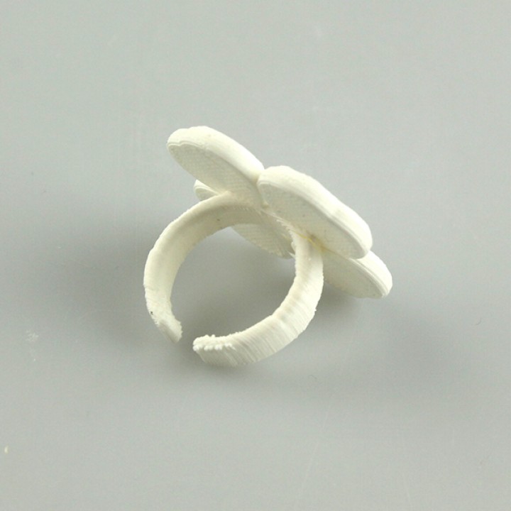 Four Leaf Clover Ring image
