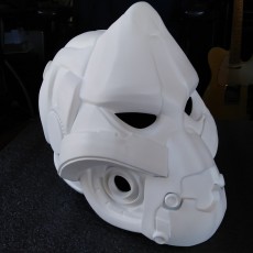 Picture of print of Gorilla Ghost Mask wearable