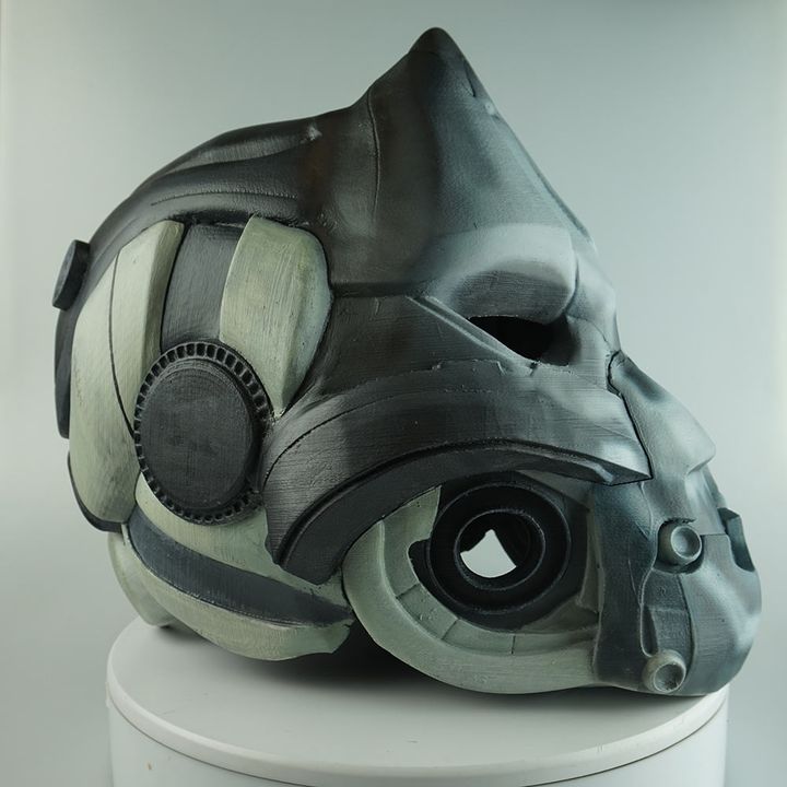 Gorilla Ghost Mask wearable image