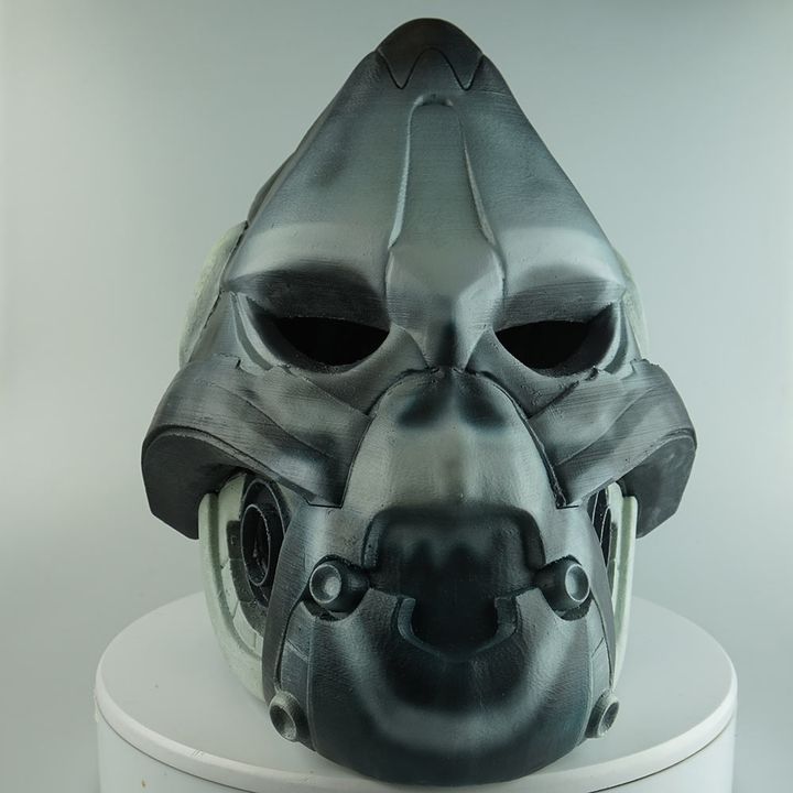 Gorilla Ghost Mask wearable image