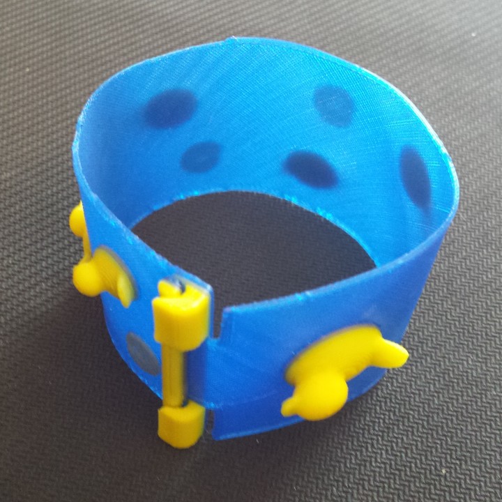 Flexible Filament Duck Bracelet image