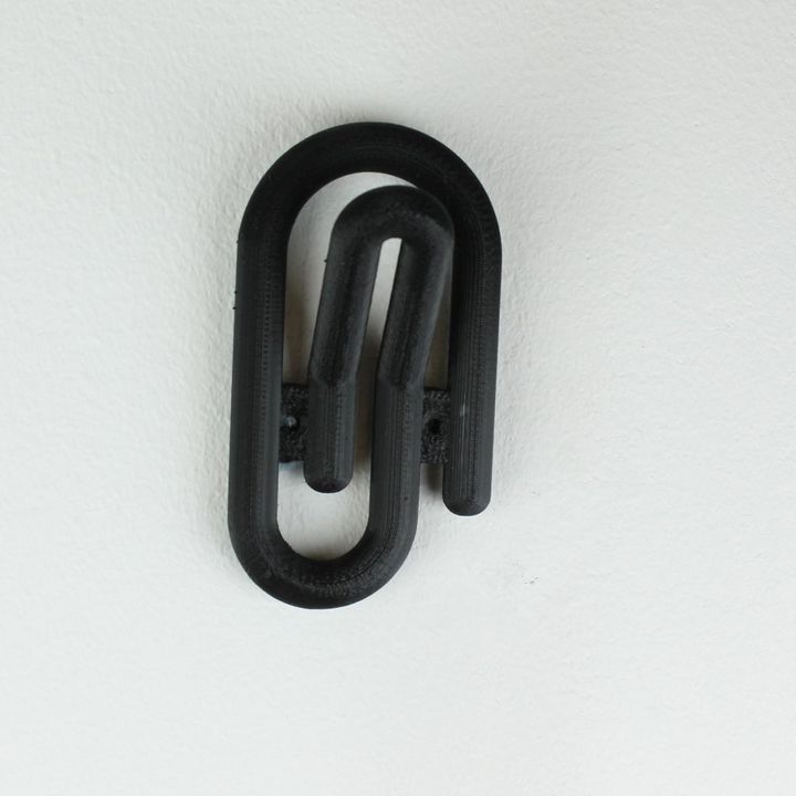 Paper Clip Coat Hook - Novelty image