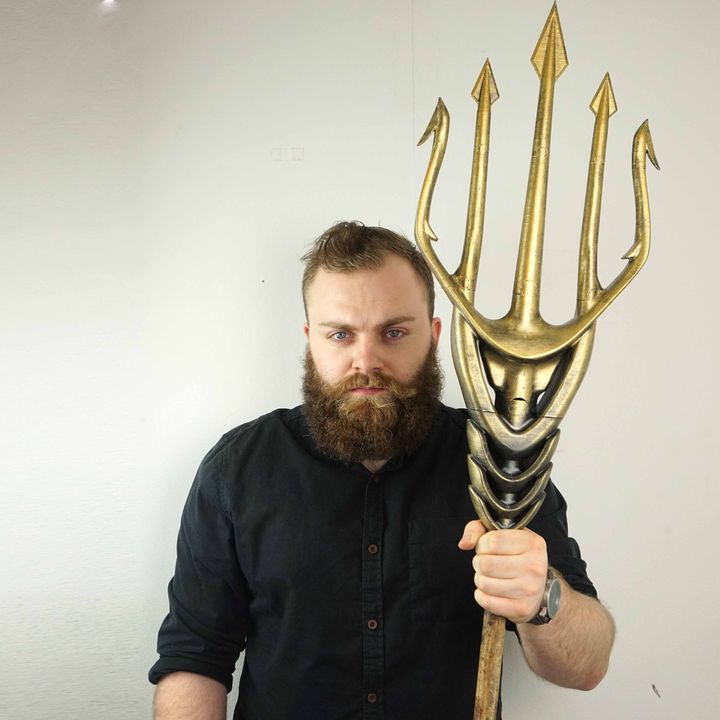 3D Printable Trident from Aquaman by Marco Morata