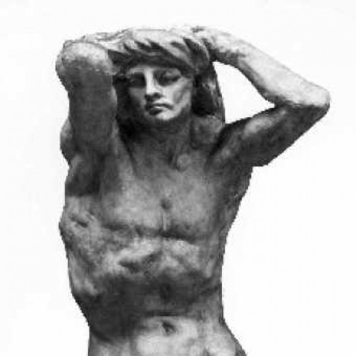 Atalanta from Boulevard Anspach at The Musée Rodin, Paris image