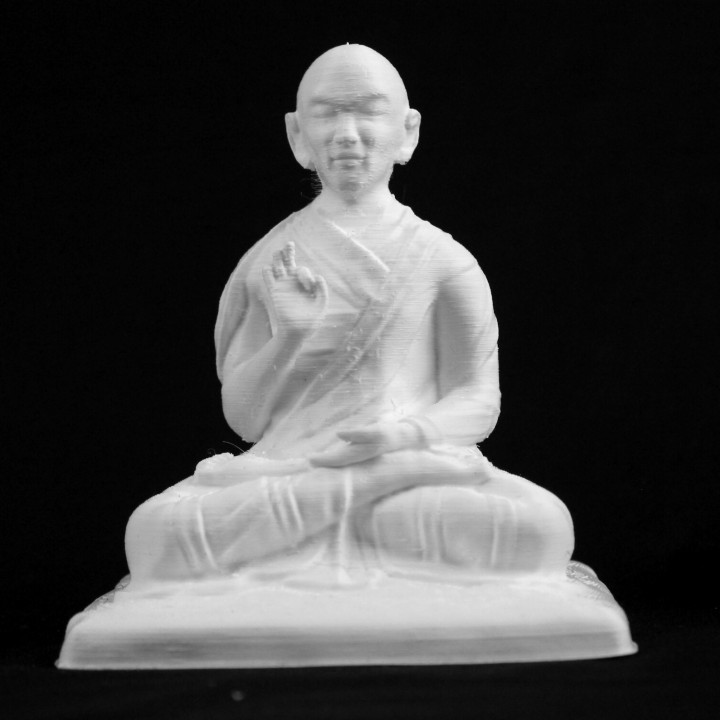 First Panchen Lama at the Guimet Museum, Paris image