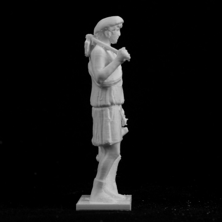 Statue of Antinous as Aristaeus at The Louvre, Paris image