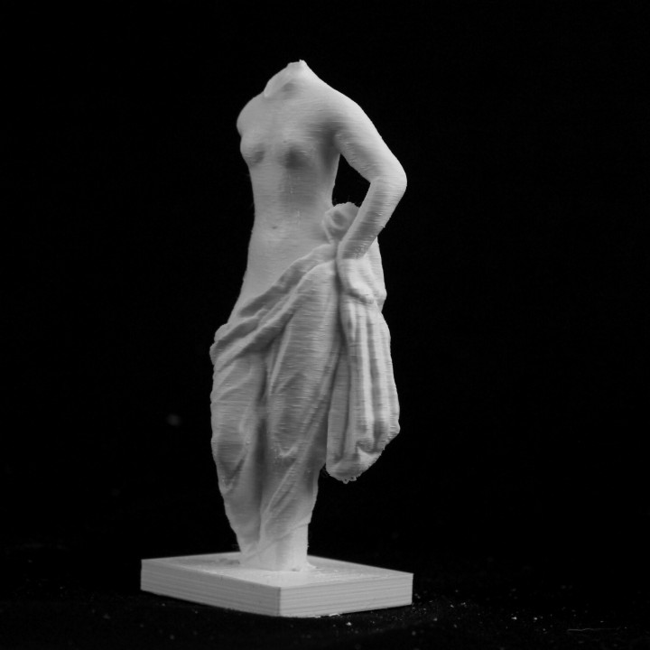 Aphrodite holding her Drapery at The Louvre, Paris image