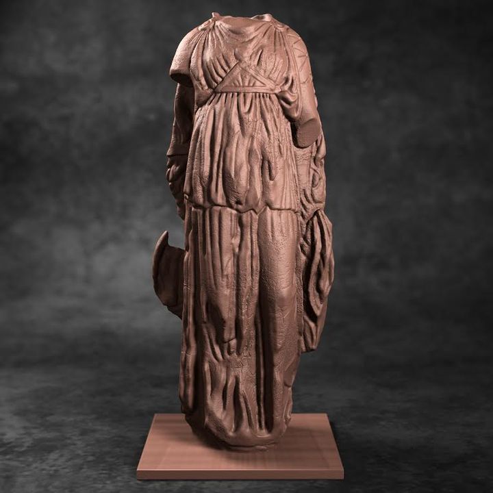 Female Funerary Statue II at the Louvre, Paris, France image