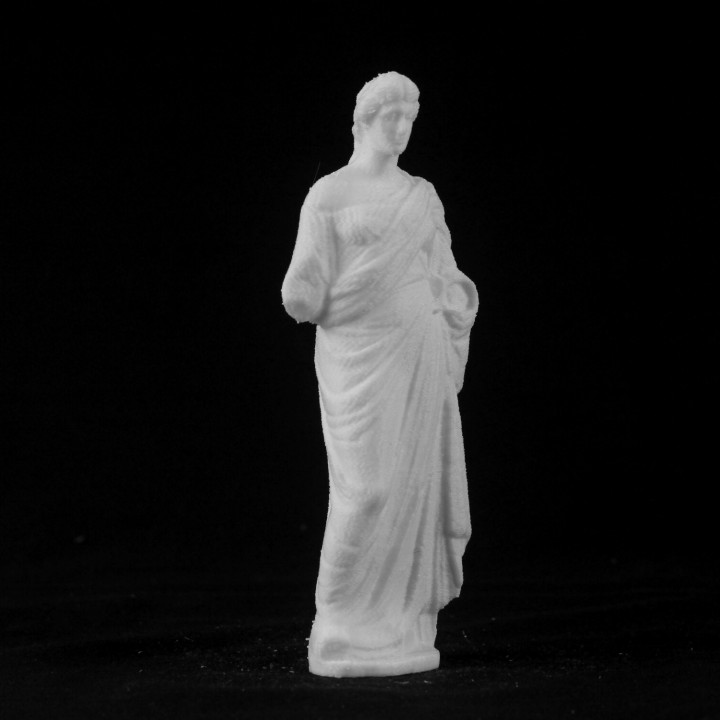 Female Funerary Statue at the Louvre, Paris, France image