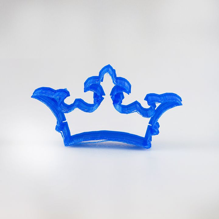 Fancy Boy Crown (Cookie Cutter) image