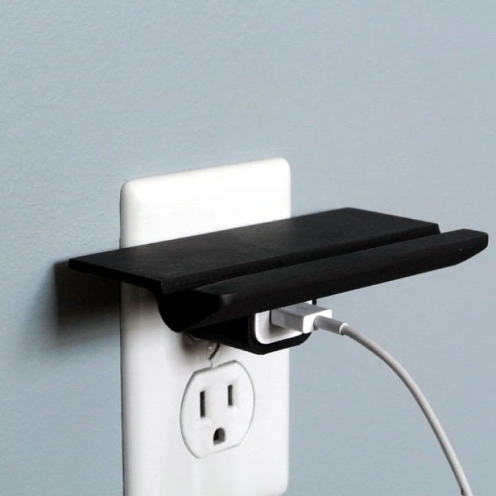 Wall Outlet Shelf image