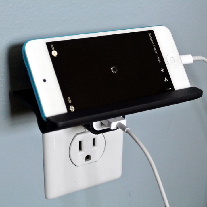 Wall Outlet Shelf image