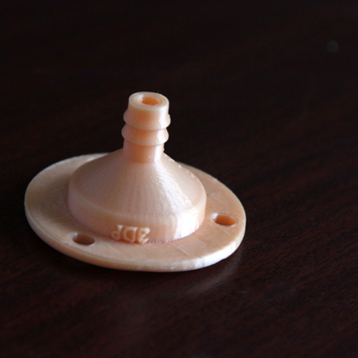 Drip Nozzle (3/8 inch, 3 holes) - 3Dponics Drip Hydroponics image