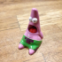 "Surprised Patrick" spongebob meme character (Little-Meme) print image