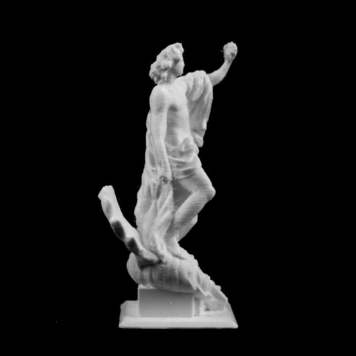 3D Printable Apollo Defeating the Python at The Louvre, Paris by Scan ...