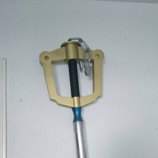 Picture of print of Kingdom Hearts Keyblade