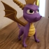 Spyro The Dragon - Retro Game Character print image