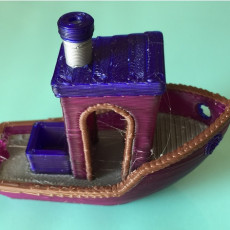 Picture of print of #3DBenchy - The jolly 3D printing torture-test