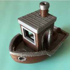 Picture of print of #3DBenchy - The jolly 3D printing torture-test