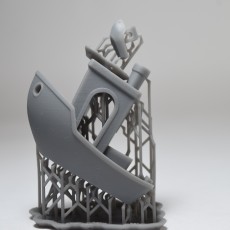 Picture of print of #3DBenchy - The jolly 3D printing torture-test