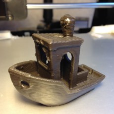 Picture of print of #3DBenchy - The jolly 3D printing torture-test