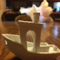 Picture of print of #3DBenchy - The jolly 3D printing torture-test