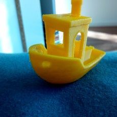 Picture of print of #3DBenchy - The jolly 3D printing torture-test