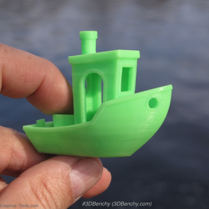 #3DBenchy - The jolly 3D printing torture-test image